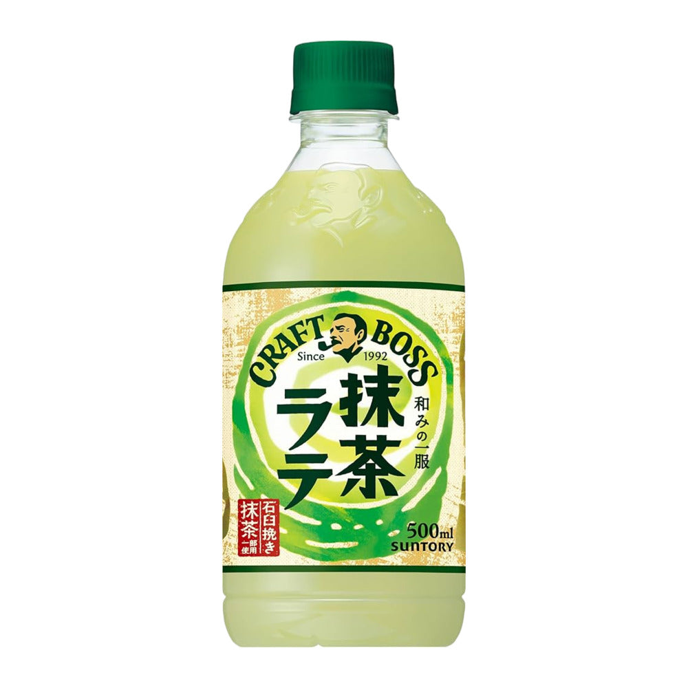 Suntory-Craft-Boss-Matcha-Latte-500ml-–-Stone-Ground-Japanese-Green-Tea-Milk-Drink-1
