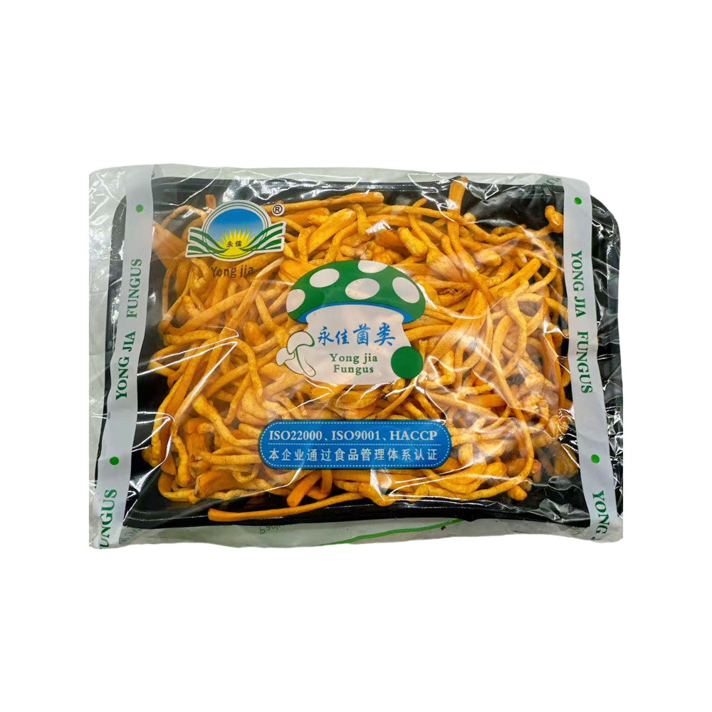 Yong-Jia-Fresh-Cordyceps-Militaris-(Golden-Cordyceps-Flower-Mushroom)-–-200g-Tray-1