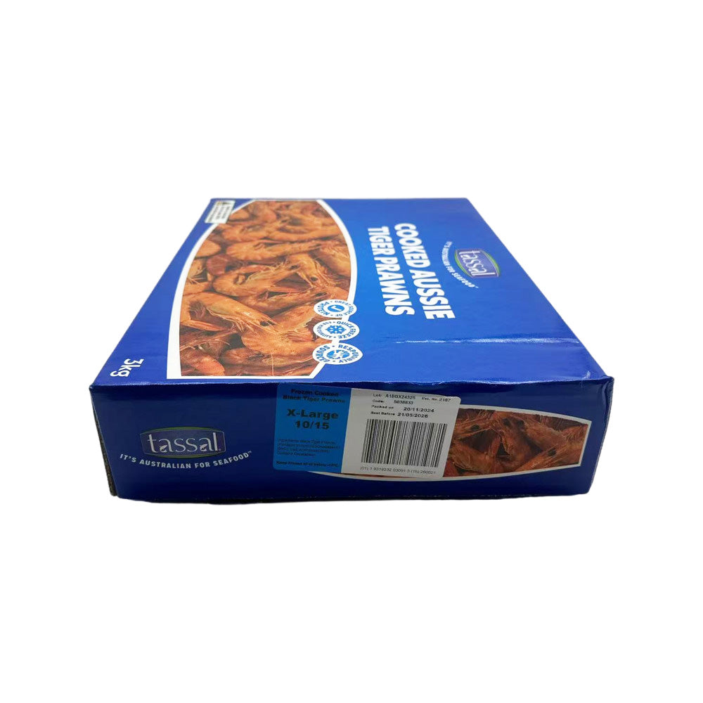Tassal-Australian-Cooked-Black-Tiger-Prawns-(Frozen),-XL-Size-10/15-–-Approx.-500g-6