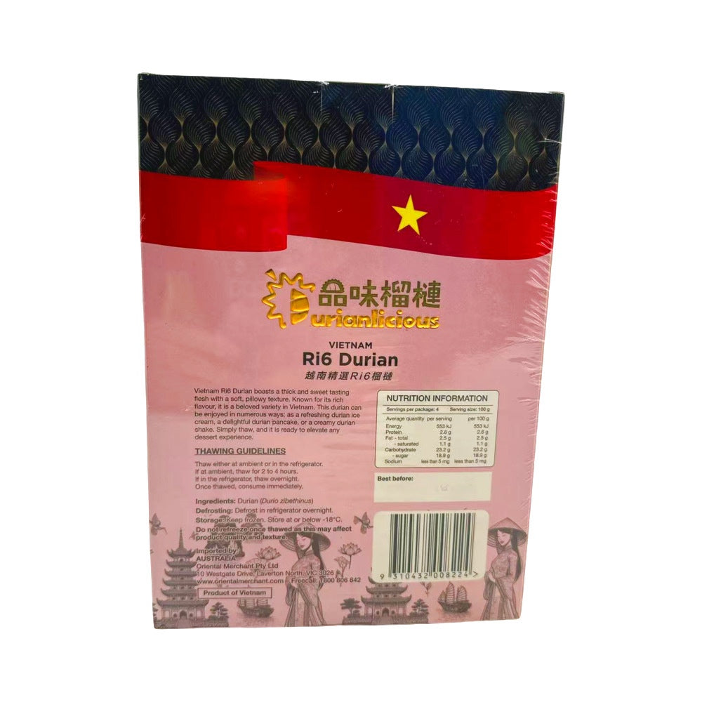 Durianlicious-Frozen-Ri6-Durian-Pulp-400g---Vietnamese-Selection-2
