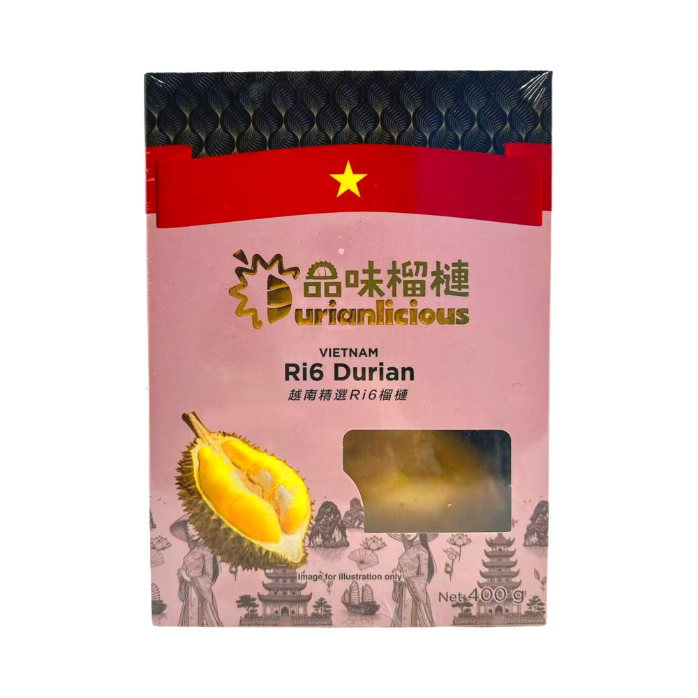 Durianlicious-Frozen-Ri6-Durian-Pulp-400g---Vietnamese-Selection-1