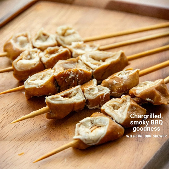 Frozen Five-Spice Pork Intestine Skewers - 5 Pieces, 130g – Chinese BBQ Chitterlings